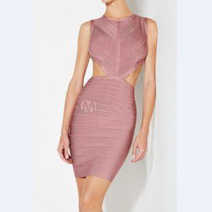Womens Sleeveless Cutout Bandage Bodycon Mini Dress Size XS  NWT